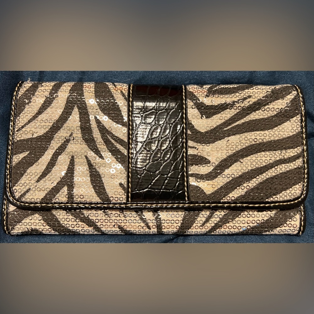 Zebra Sparkle Wallet